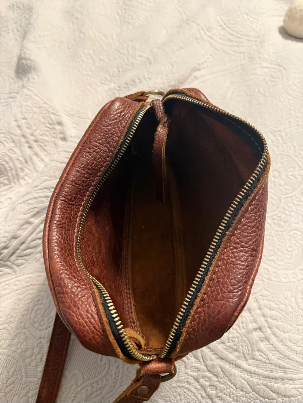 Portland Leather Goods Camera Purse Large Nutmeg